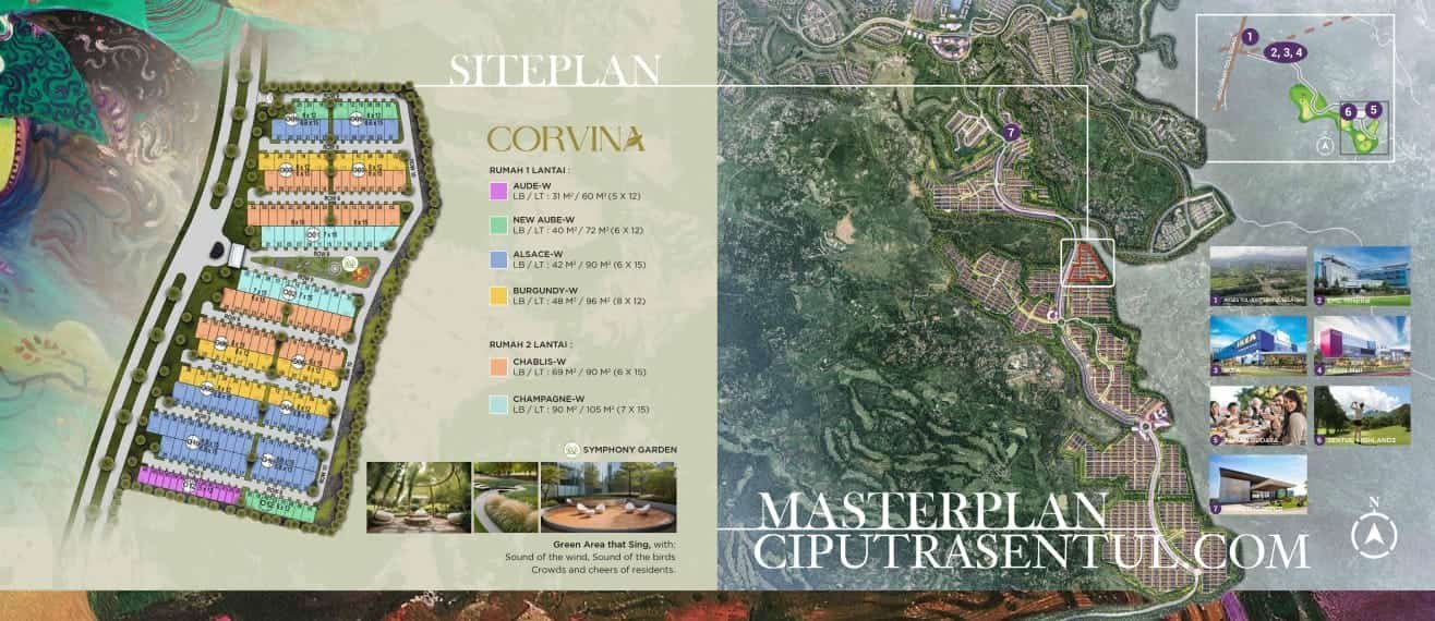 Citra City Sentul Cluster Corvina